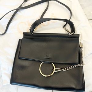 New Chloe black Faye purse